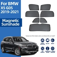 for bmw x5 g05 f95 2018 2022 front windshield car sunshade shield rear baby side window sun shade visor magnetic blind curtain
