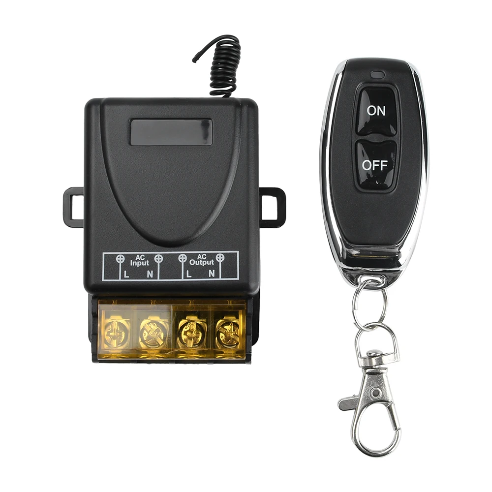 Беспроводной реле выключатель Diymore 433.92МГц  для насоса, лампы, вентилятора