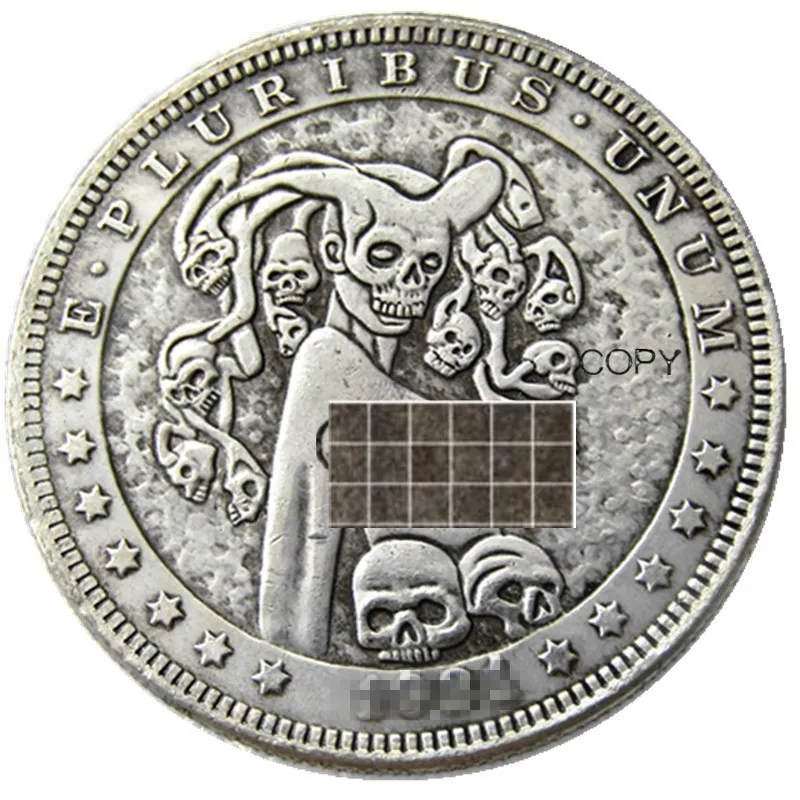 

Серебряная копия монеты Хобо Морган