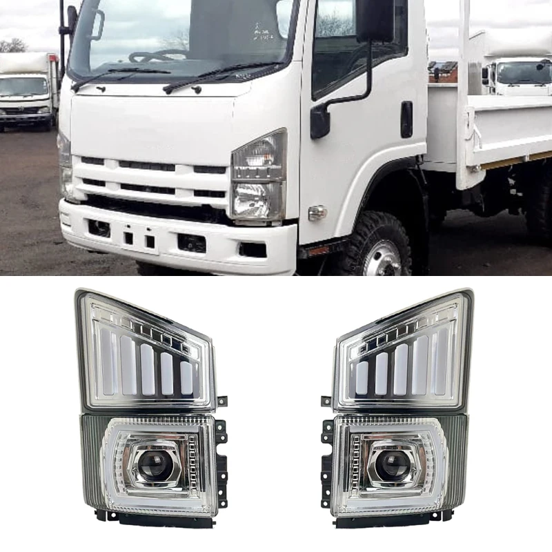 Автомобильные светодиодные фары для Isuzu 700p сверхмощные противотуманные дневные
