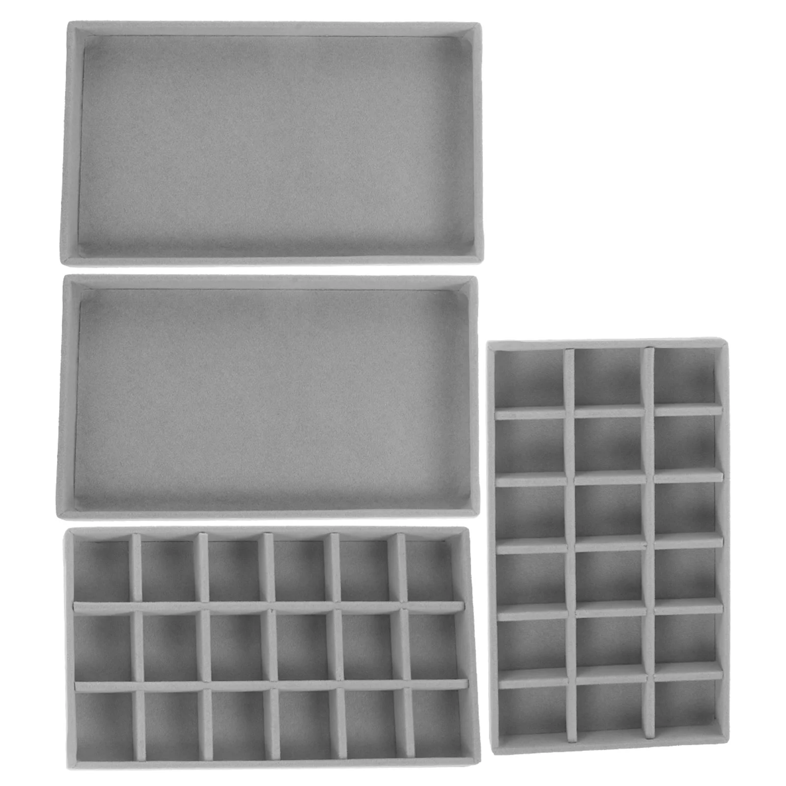 

2 Pcs Beaded Design Storage Jewelry Making Board Trays Bracelet Dresser Supplies Decor Beading Earring