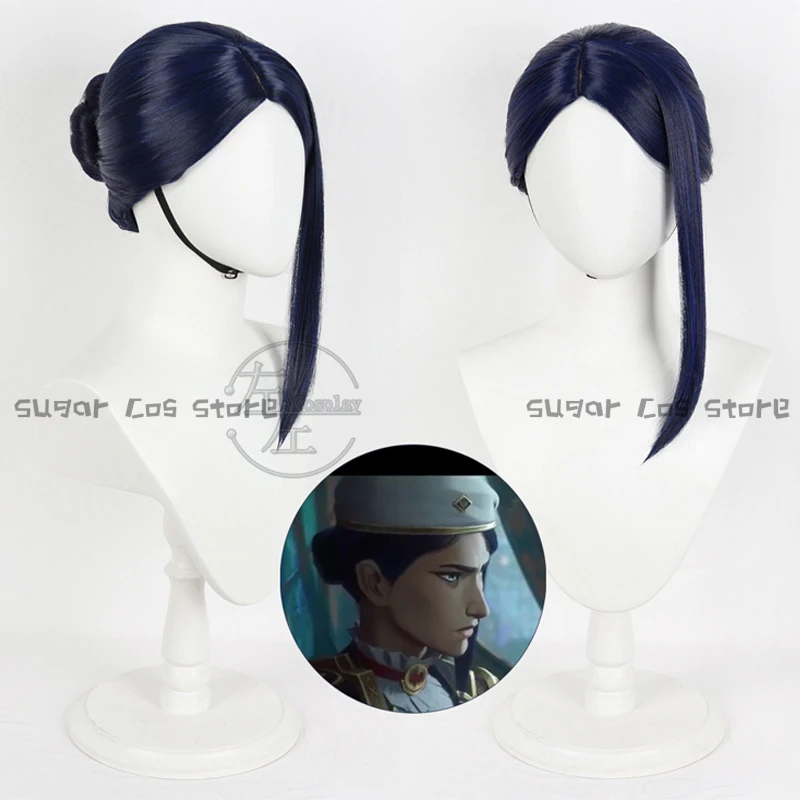 Игра Arcane Season 2 Кейтлин парик для косплея новый стиль волосы женщин и мужчин