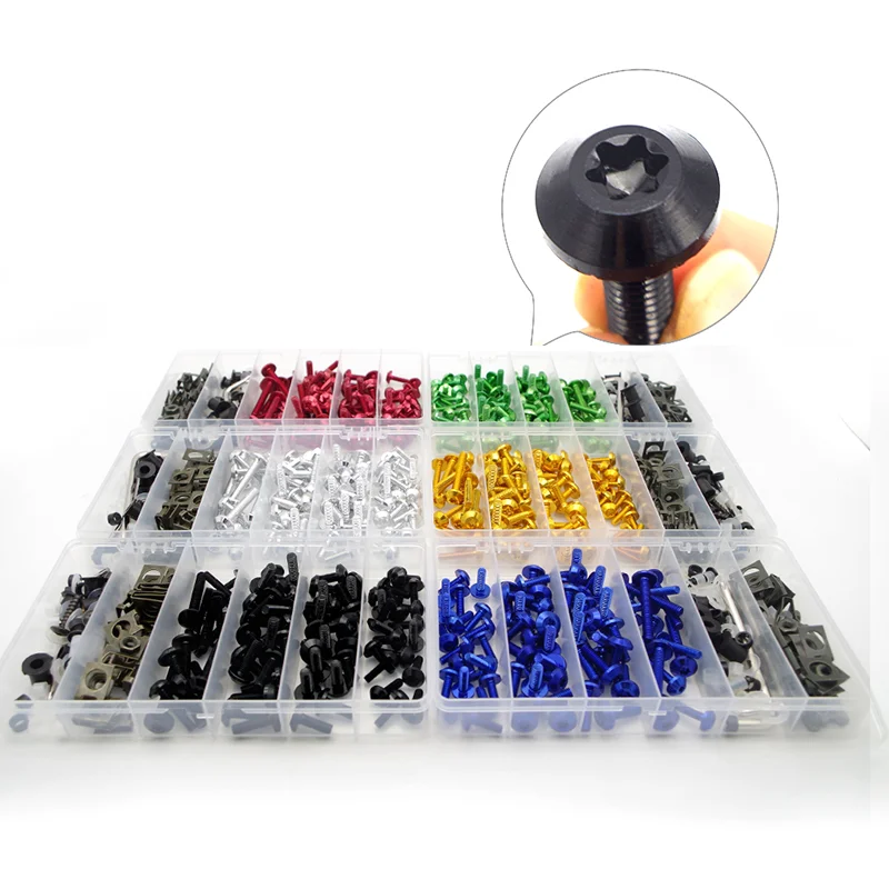 Мотоциклетные аксессуары комплекты мотоциклетных болтов с полным обтекателем