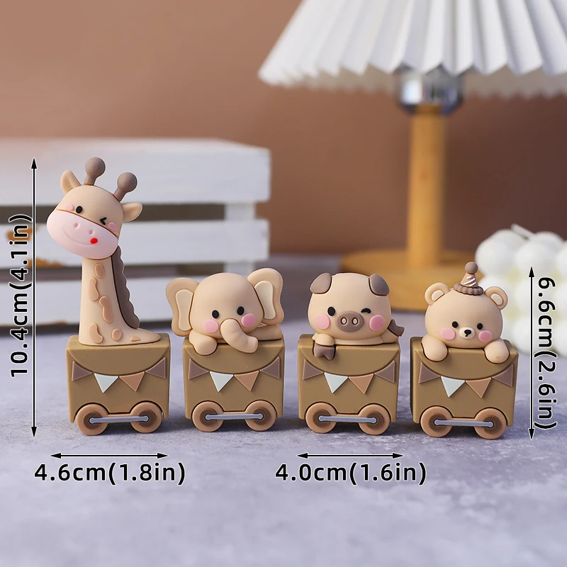 

Топперы для торта с мультяшными животными