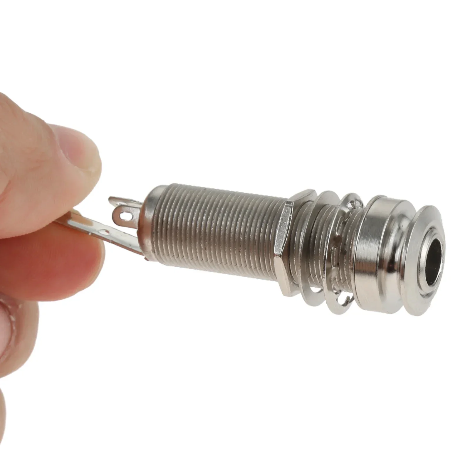 Латунный разъем для электрогитары розетки звукоснимателя гитары 3-контактный