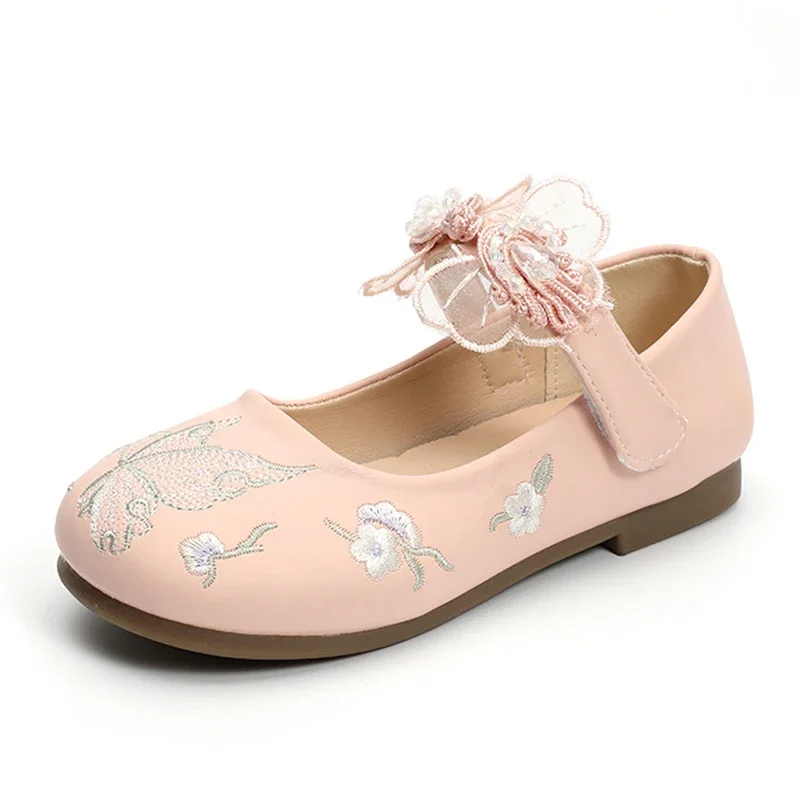 dziecięcone buty dziecięce w stylu chińskim dla małych dziewczynek połączeniu z butach