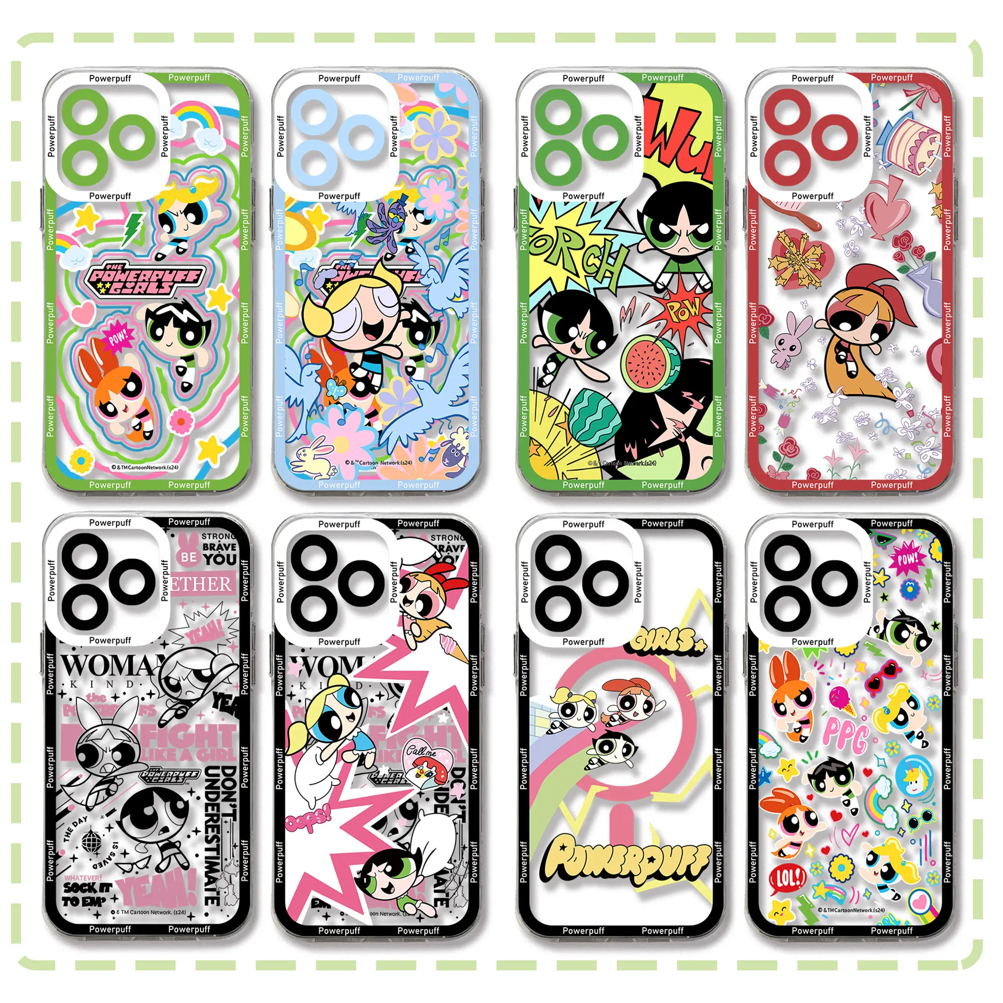 P-Powerpuffs G-Girls чехол для Samsung A73 A72 A71 A55 A52 A51 A50 A42 A35 A33 A32 A31 A30 A24 A23 A22 A13 A12 A05