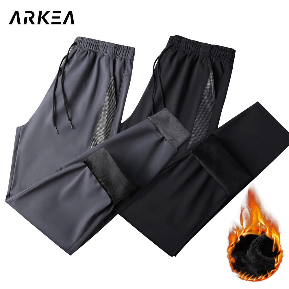 

Новые зимние супер мягкие плюшевые утепленные штаны для мужчин удобные штаны для Зимних Брюк спортивные Джоггеры мужские повседневные брю...