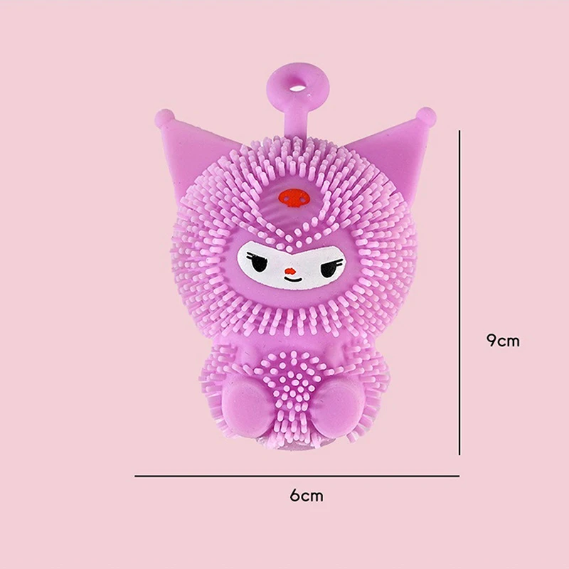 Новый милый шарик Sanrio Kuromi Maomao светящиеся игрушки вентиляция снимающий стресс