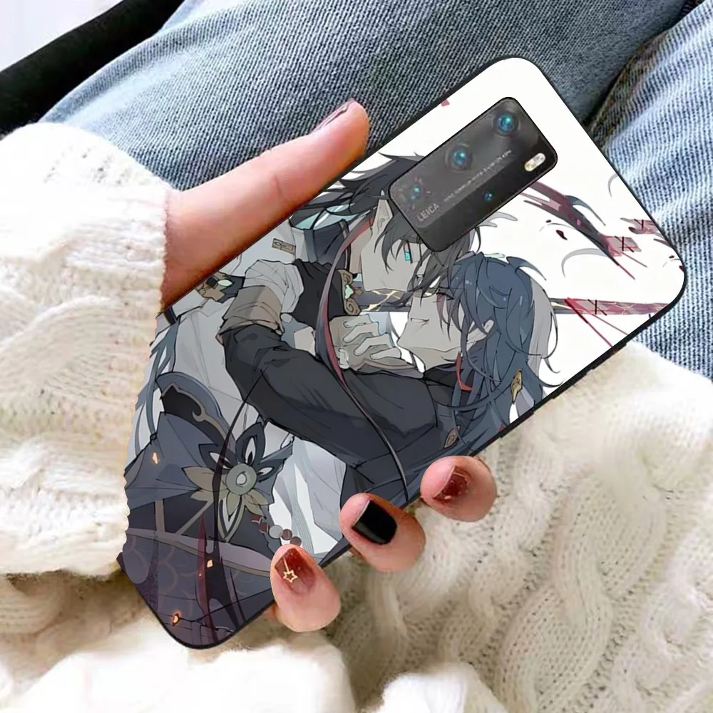 H-Honaki B-Blade x Dan Heng Phone Case For Huawei P 8 9 10 20 30 40 50 Pro Lite Psmart Honor lite 70 Mate 20lite