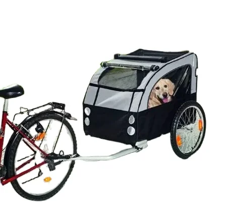 

Camping pet dog bicycle trailer bike cargo trailer