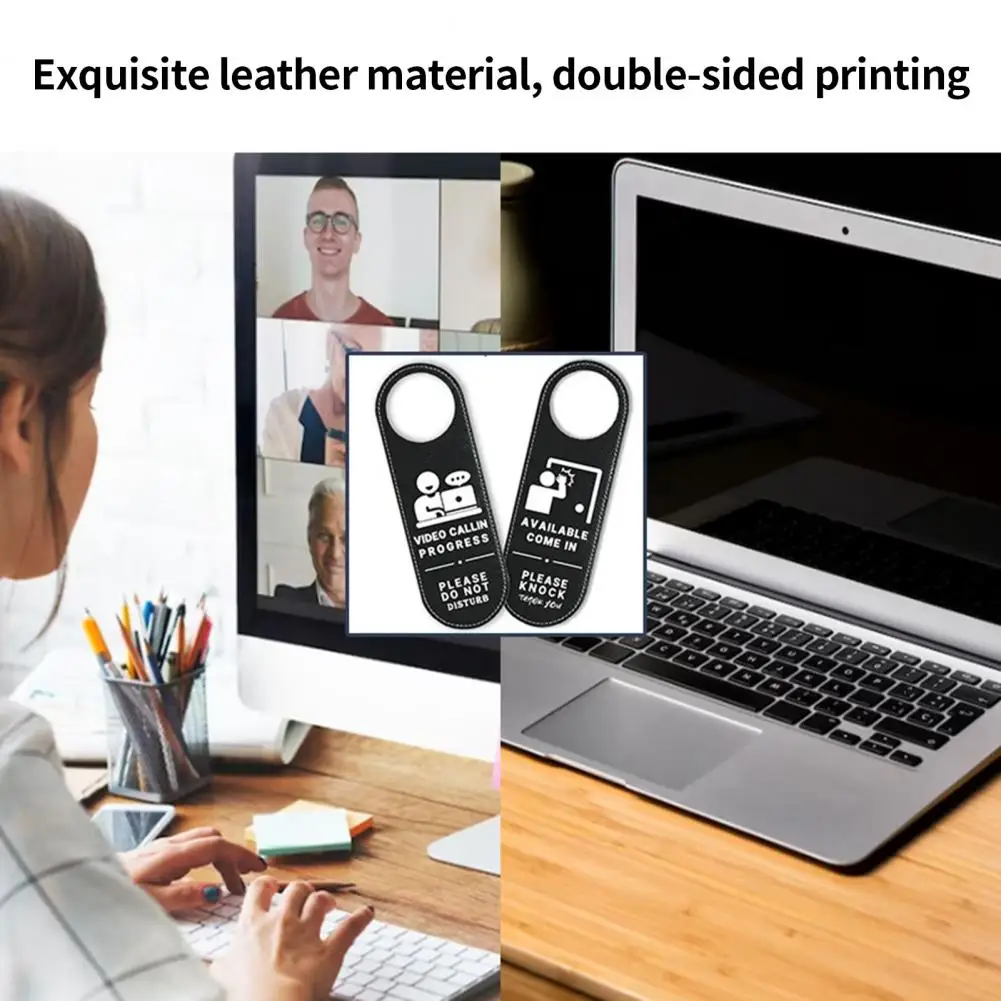 

Современный дверной знак, привлекательный дверной знак, универсальные двухсторонние офисные дверные знаки, улучшают деловую связь для встреч