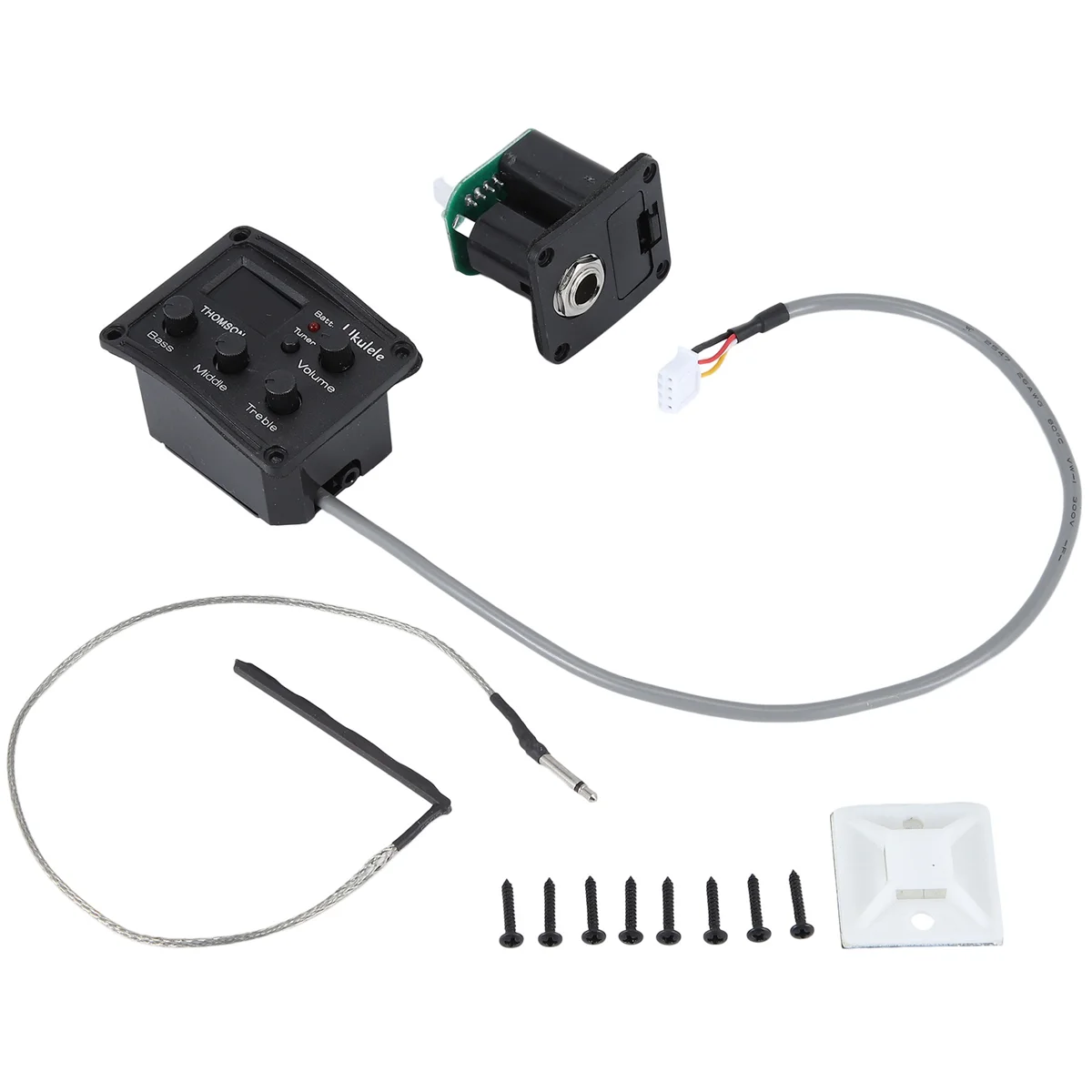 Ukelele Uke пьезоусилитель звукосниматель 3-полосный эквалайзер тюнер Система с