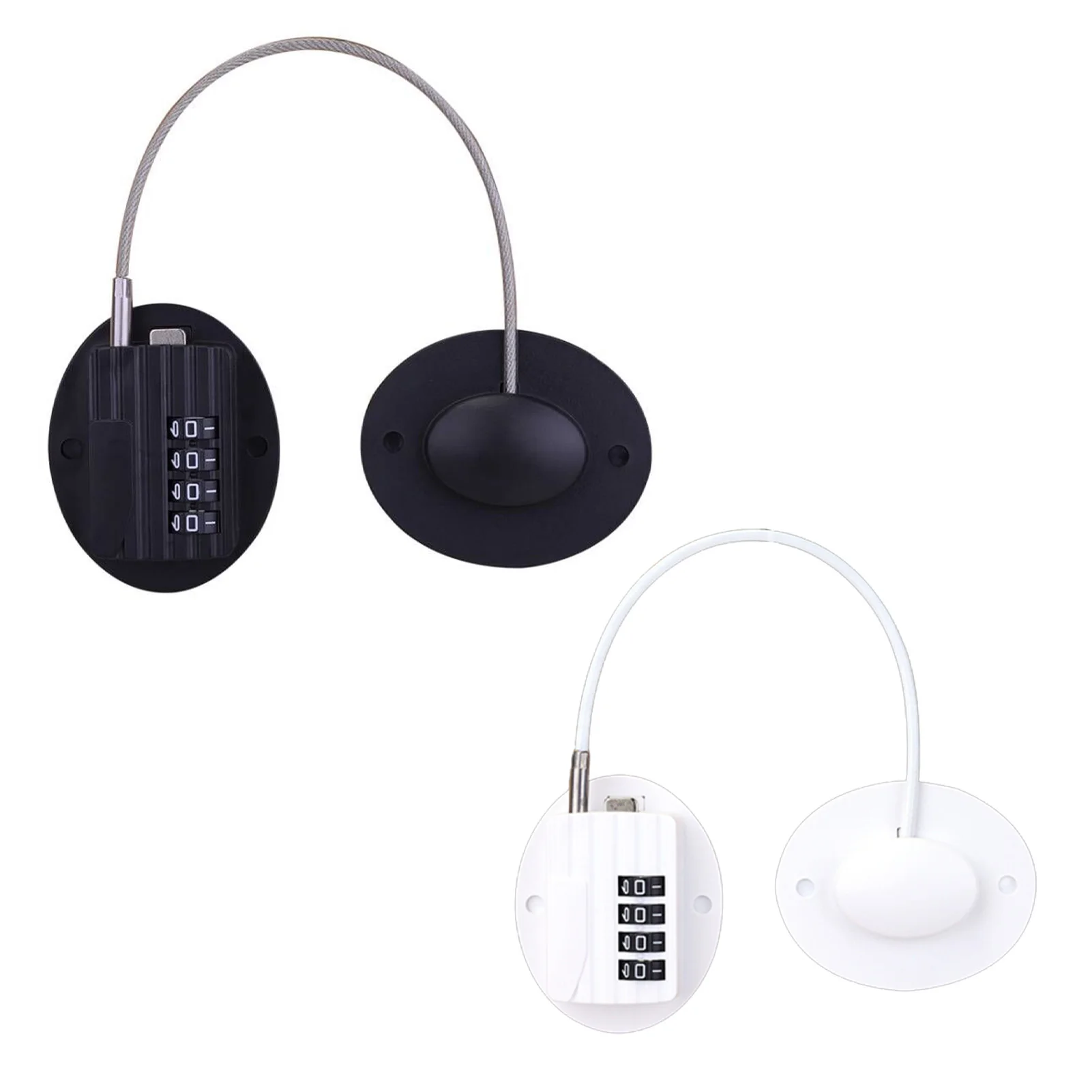 

Drawer and Cabinet Locks 2 Color Choose Black White Suitable for Dry Cleaning Machines