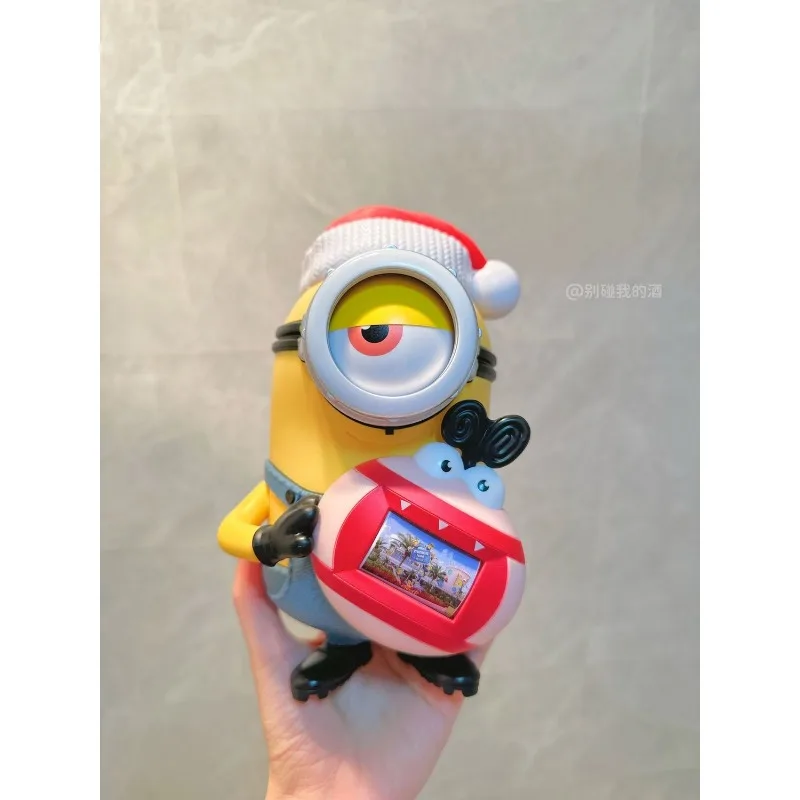 Подлинная фигурка Minionqas ведро для хранения кукла Гадкий я украшения аксессуары