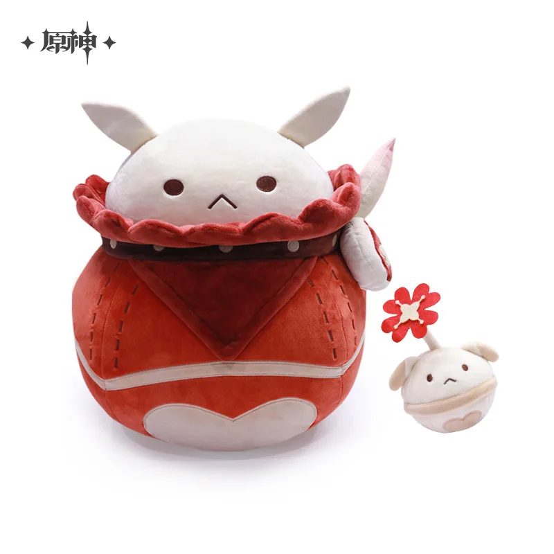 

Genshin Official Bouncing Bomb Plush Doll Pillow Plush Soft Stuffed Kawaii Anime Figure Toy Doll Gift