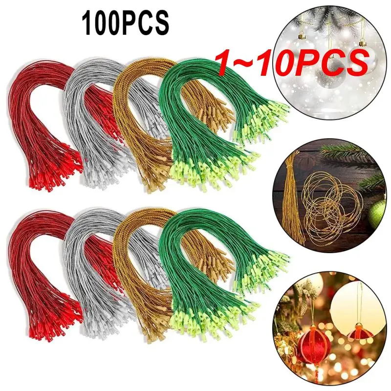1 ~ 10 шт. Рождественская веревка, Полиэстеровая веревка, нитка, шнурок ...