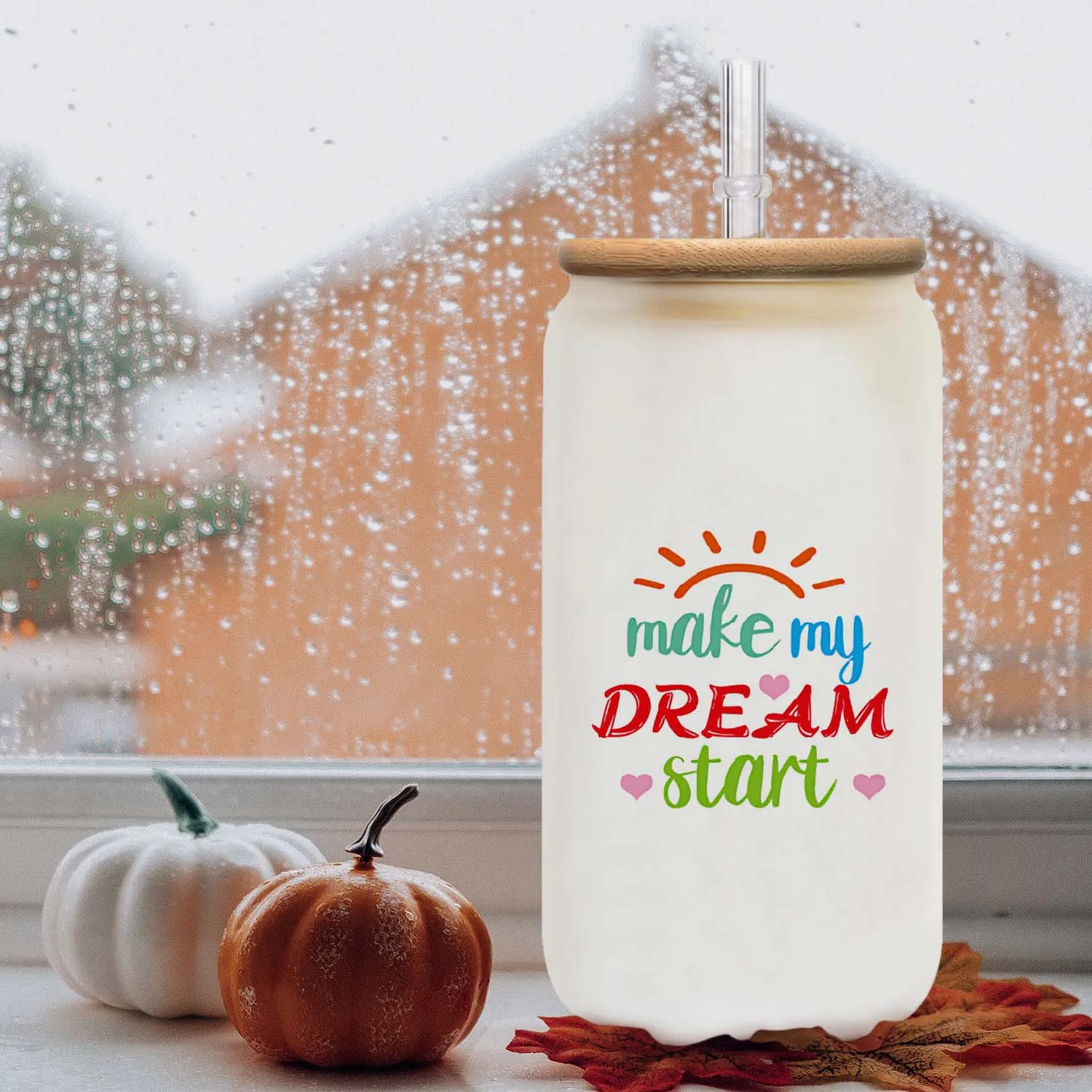 Стеклянная Чашка На 16 Унций Для Дома Круглая Форма Посуда Напитков Идеально