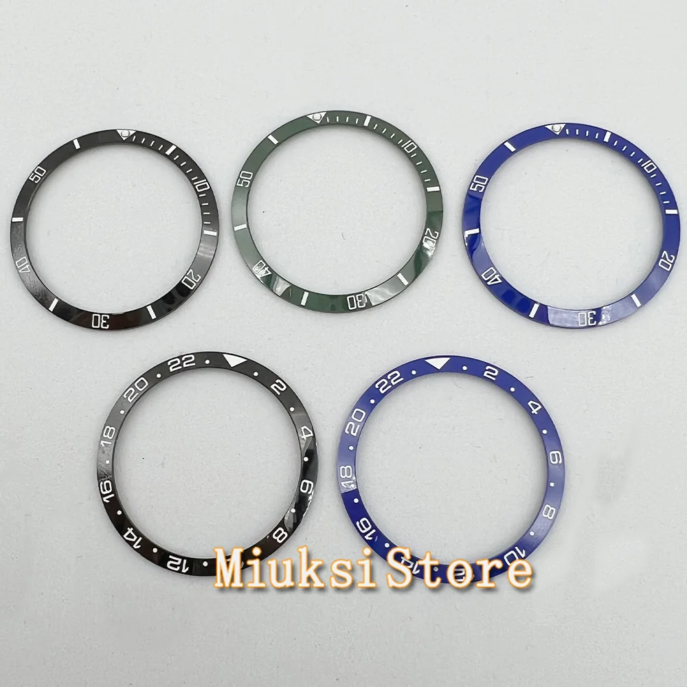 Керамический безель для часов 34 мм * 28 7 черный/синий/зеленый кольцо-безель с