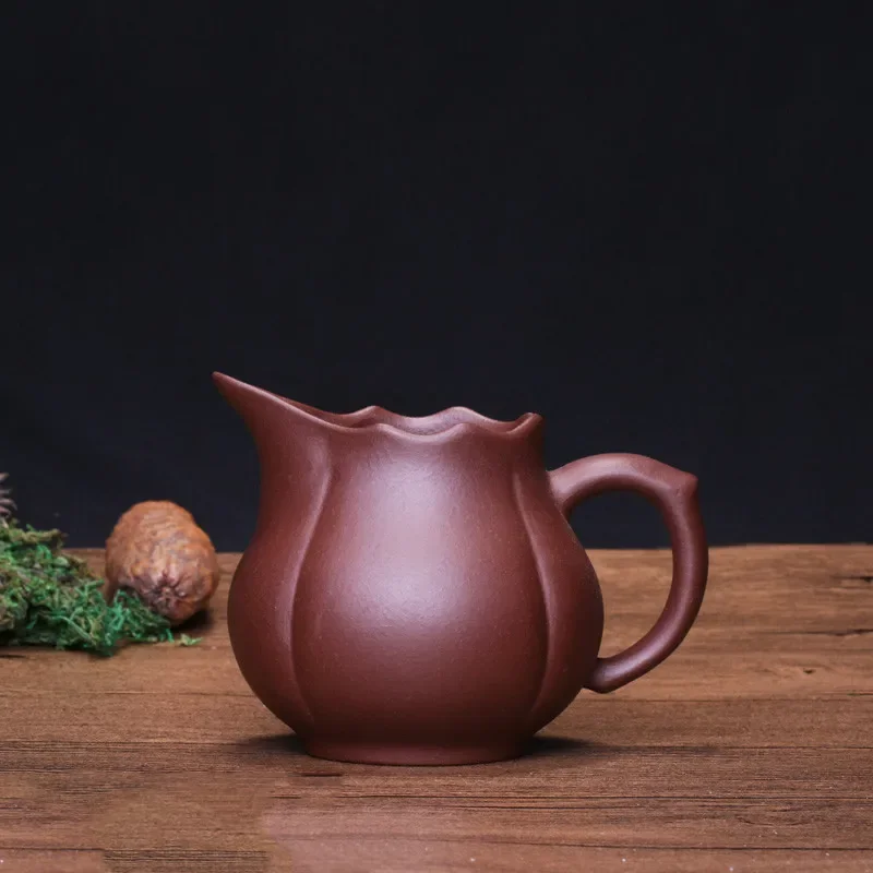 Китайская исинская Классическая фиолетовая глиняная ярмарка чашка ручной