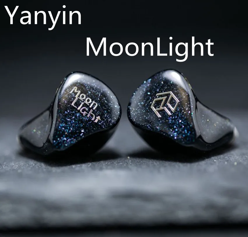 Фото Наушники-мониторы Yanyin Moonlight 2EST+4BA+1DD Dynamic Hybrid HiFi для аудиофилов, стерео, с глубоким басом, внутриканальные, 2-контактные, 0.78 мм №1