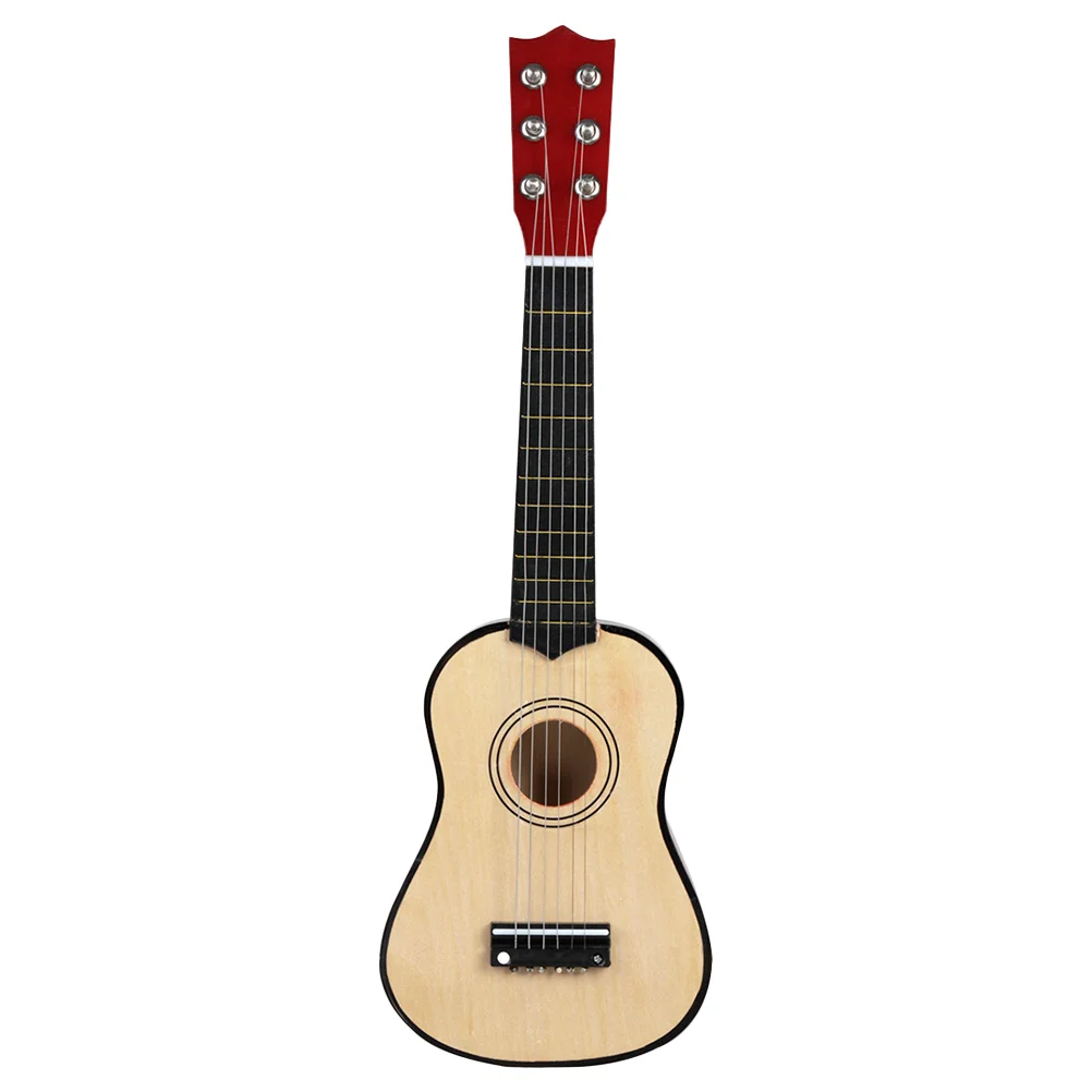

Inch Mini Ukulele Folk Acoustic Guitar Beginner Music Instrument Guitar for Home School Kids Music Class Supplies