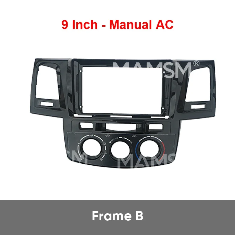 Рамка для автомобиля MAMSM 9 дюймов TOYOTA FORTUNER HULIX 2008-2014 Android MP5 корпус проигрывателя