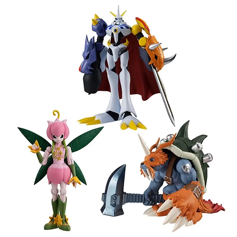 

In Stock Original Bandai Lilimon Zudomon Omegamon Digimon Adventure SHODO Vol 3 Anime Portrait Model Toy Collection Doll Gift