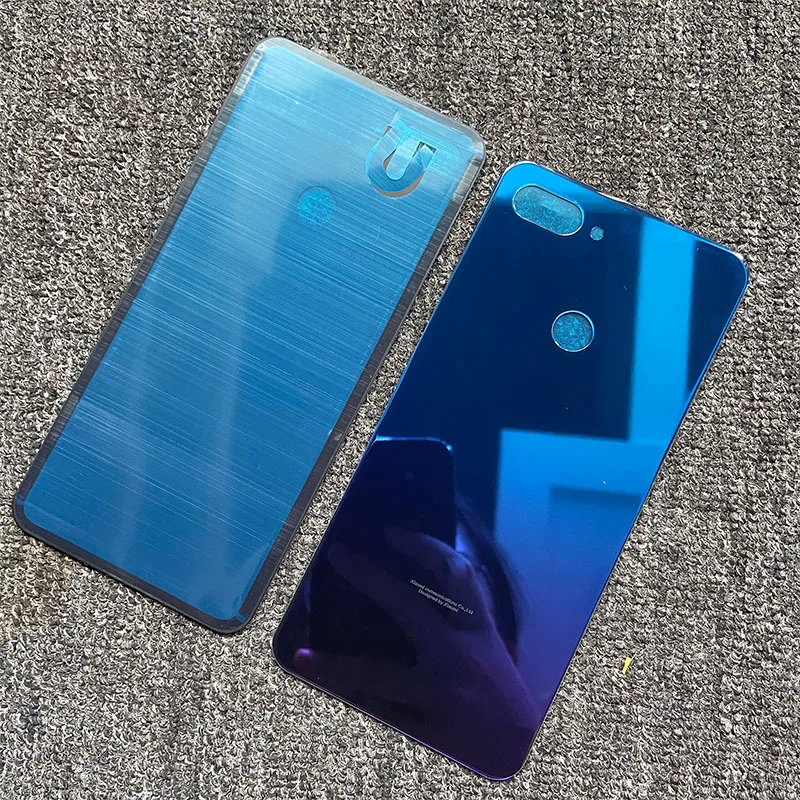 Новая задняя крышка аккумулятора из стекла для Xiaomi Mi 8 Lite с клейкой лентой Mi8 on.
