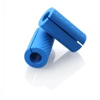 barbell dumbbell grips thick bar handles silicone anti slip pad thick bar handles pull up weightlifting fat grip