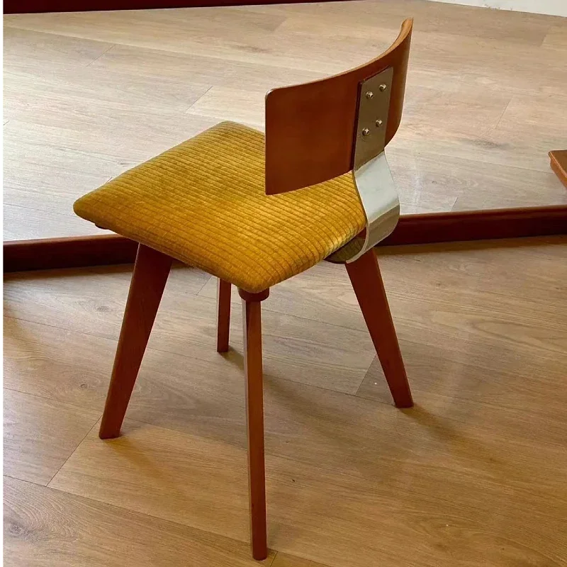 Wabi-sabi Wind Мебель для гостиной Сиденье Advanced Sense Французский ретро обеденный стул