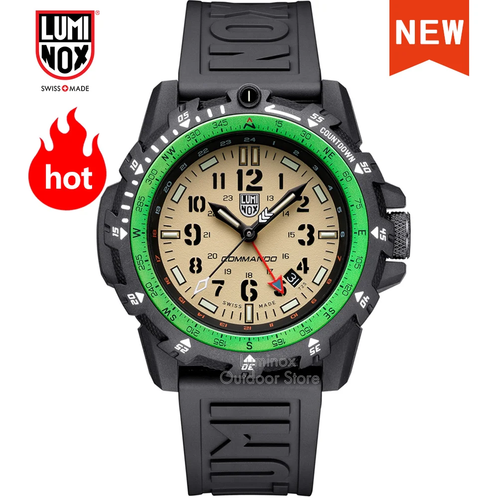 

Luminox XS.3301 COMMANDOFROGMAN Frogman Assault Team Watch Glow and Waterproof Watch Men's Watch 46mm