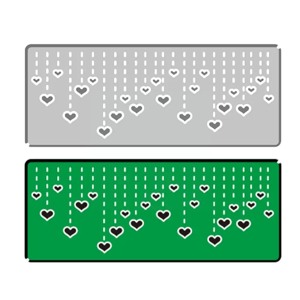 

Love Heart Shape Cutting Die Carbon Steel Cuts Scrapbooking Diy Dies Embossing Hollow Love Cutting T3s3