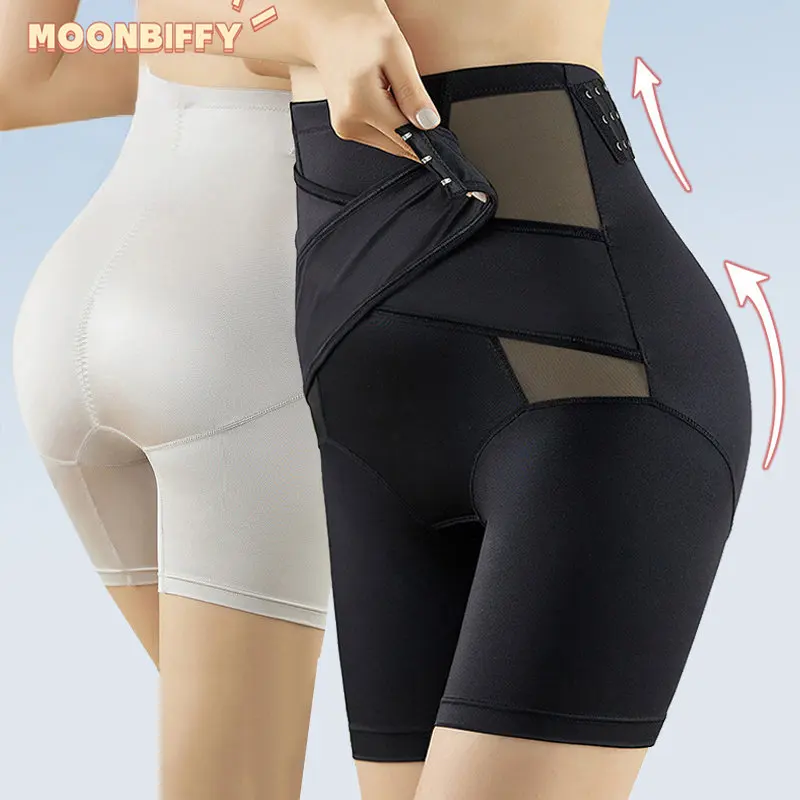 Women's Waist Trainer Body Shaper Tummy Control Shorts High Waist Flat Belly Panties Butt Lifter Pants Boxer трусы женские
