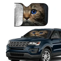 for suv van cute cool animal cat dog custom print car windshield umbrella sunshade universal fits most cars products