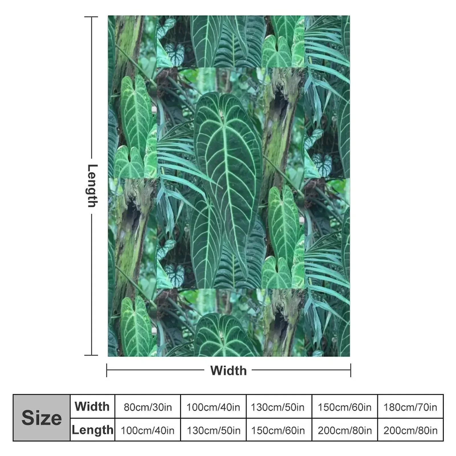 Одеяло Queen and King в виде антуриума мягкие одеяла