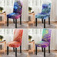 color flow gold graphic print removable chair cover high back anti dirty chair protector home gaming chair office chair chairs