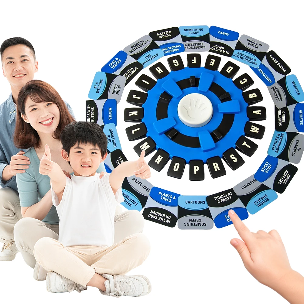 Семейная настольная игра с быстрыми ритмическими словами 144 категории на 36