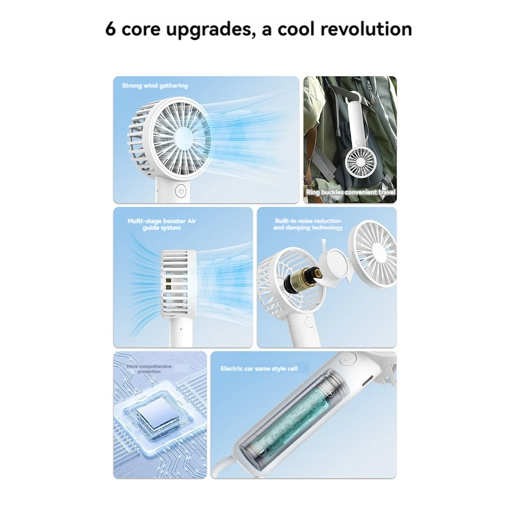 USB ручной мини-вентилятор портативный многофункциональный 3-скоростной