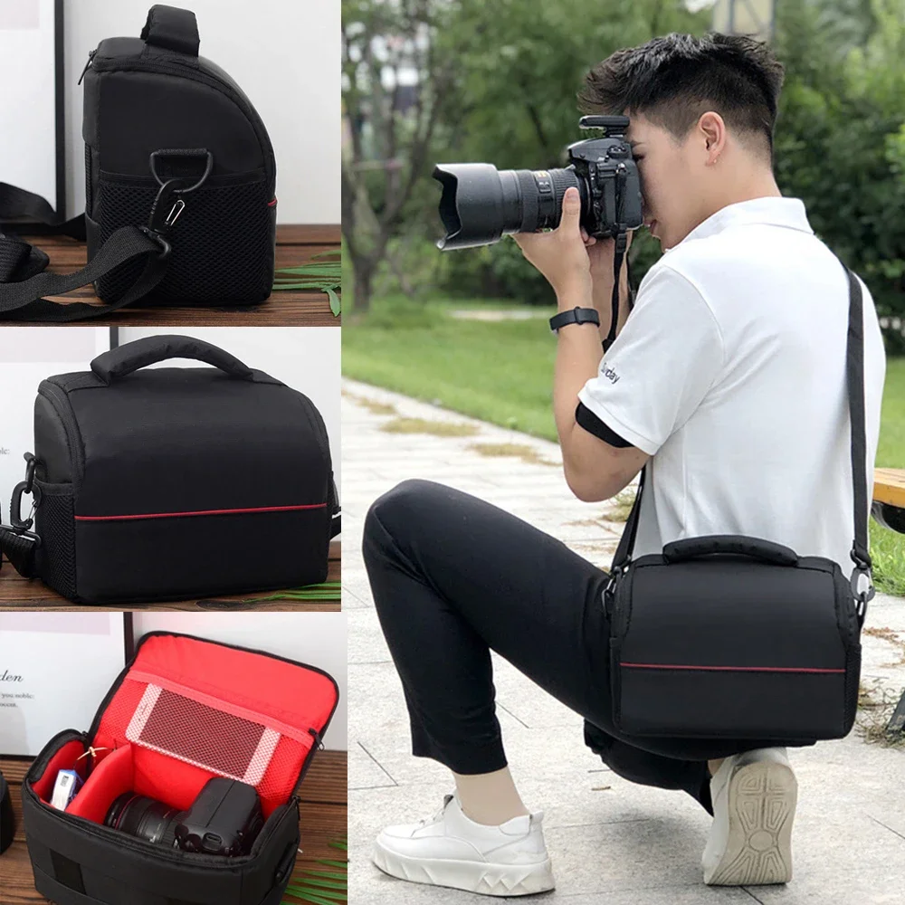 Наплечная сумка для цифровой камеры чехол Canon EOS RP R7 R6 M100 M50 M3 M5 M6 G1X II G5X G3X SX50 SX60 SX540