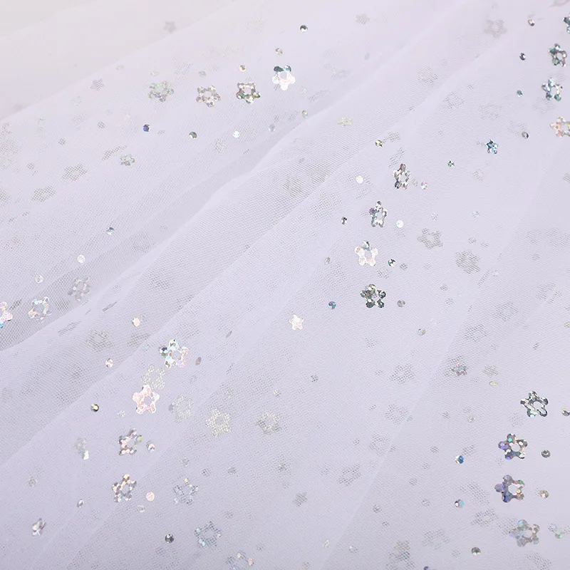 Маленькое Сетчатое платье для куклы с цветами сливы и блестками игрушка ручной