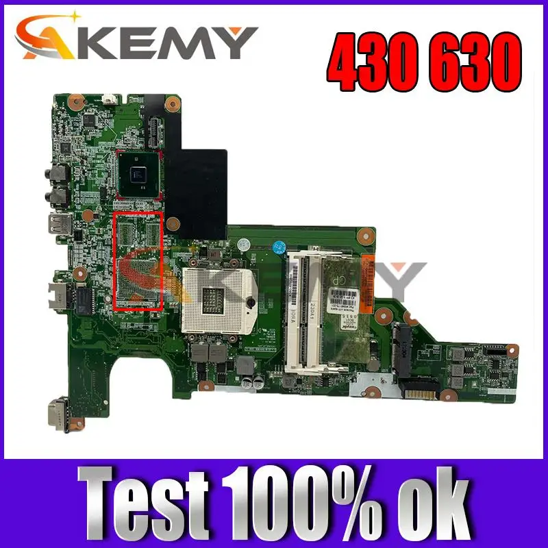 646669-001 материнская плата для ноутбука HP CQ43 631 430 630 HM55 интегрированная DDR3 бесплатно