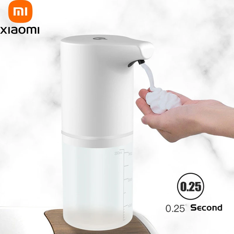

Xiao MI New USB Charging Automatic Induction Foamer Automatic Non-contact Kitchen Bathroom Accessories Hand Washing Accessories