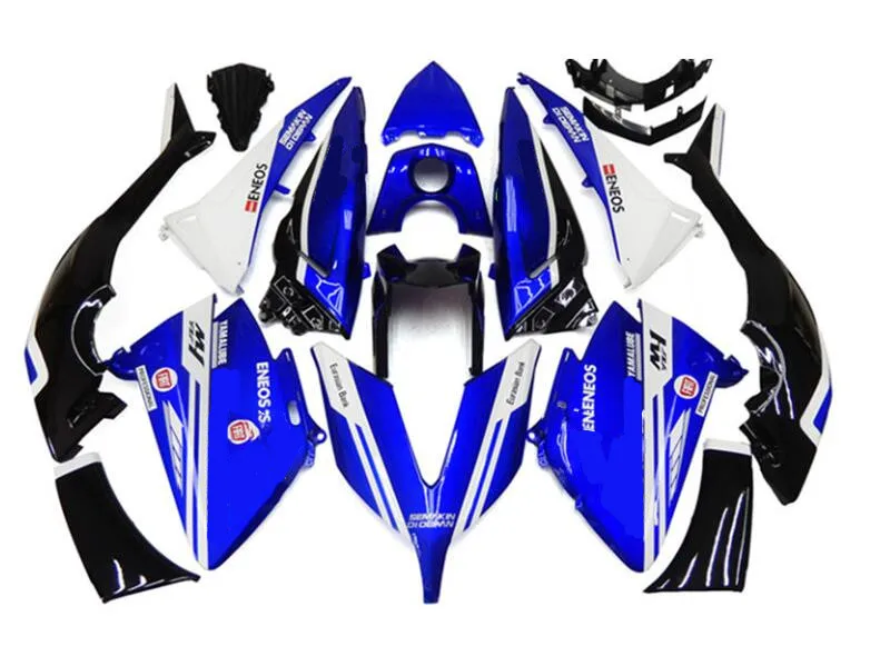 

Injection Mold New ABS Whole Motorcycle Fairings Kit Fit for YAMAHA Tmax 530 2015 2016 15 16 Bodywork Set Custom White Blue