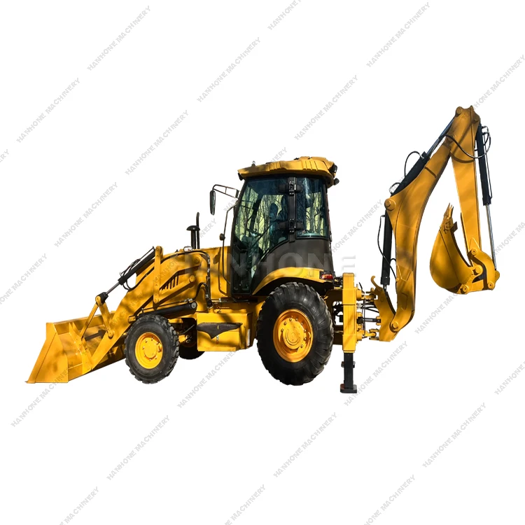 

MULTIFUNCTIONAL EARTH MOVING MACHINERY WHEEL DRIVE BACKHOE EXCAVATOR LOADERS