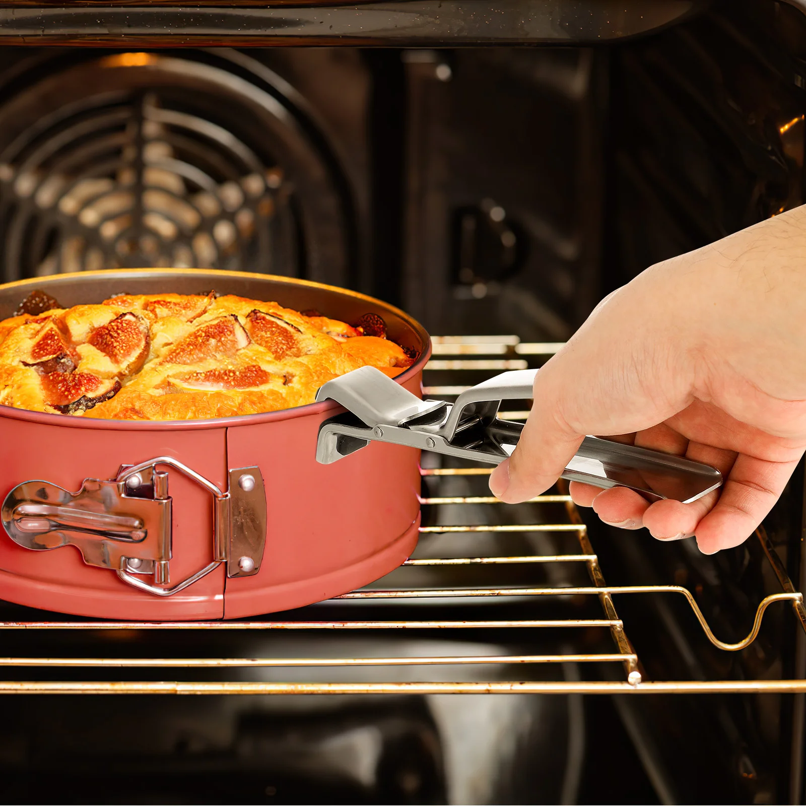 Воздушные фридеры сковорода для гриля с защитой от ожогов зажим чаши тарелки