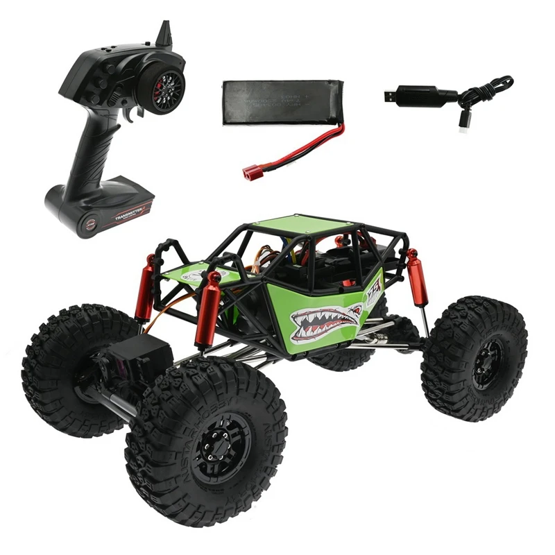 

1/10 4WD радиоуправляемая гусеничная машина 2,4G, 3 канала, 310 мм, колесная база горный багги, шасси, трубка, рулон, клетка, детская игрушка для взро...