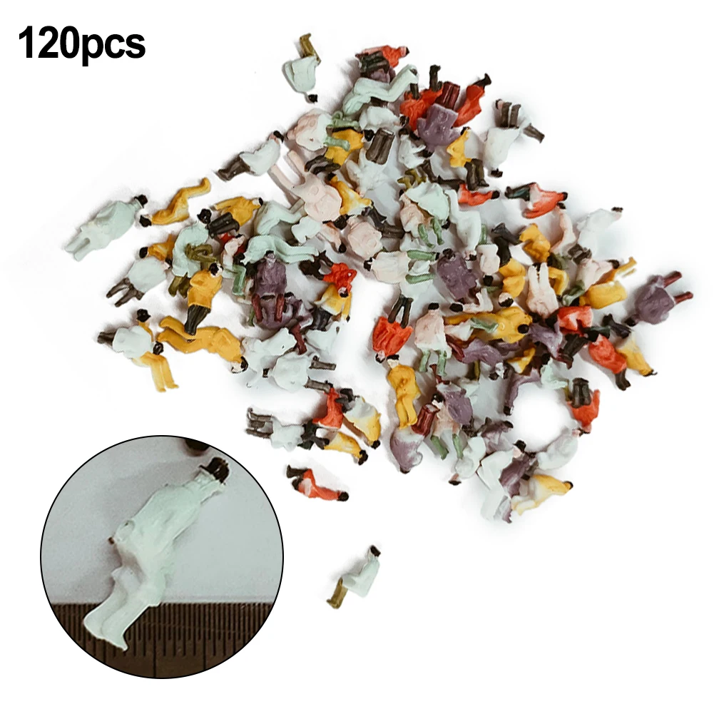 

200Pcs Seated Painted Model Peoples Figures Railway Sitting Passengers 1:50 Scale Miniatures Gifts Kids People Figures