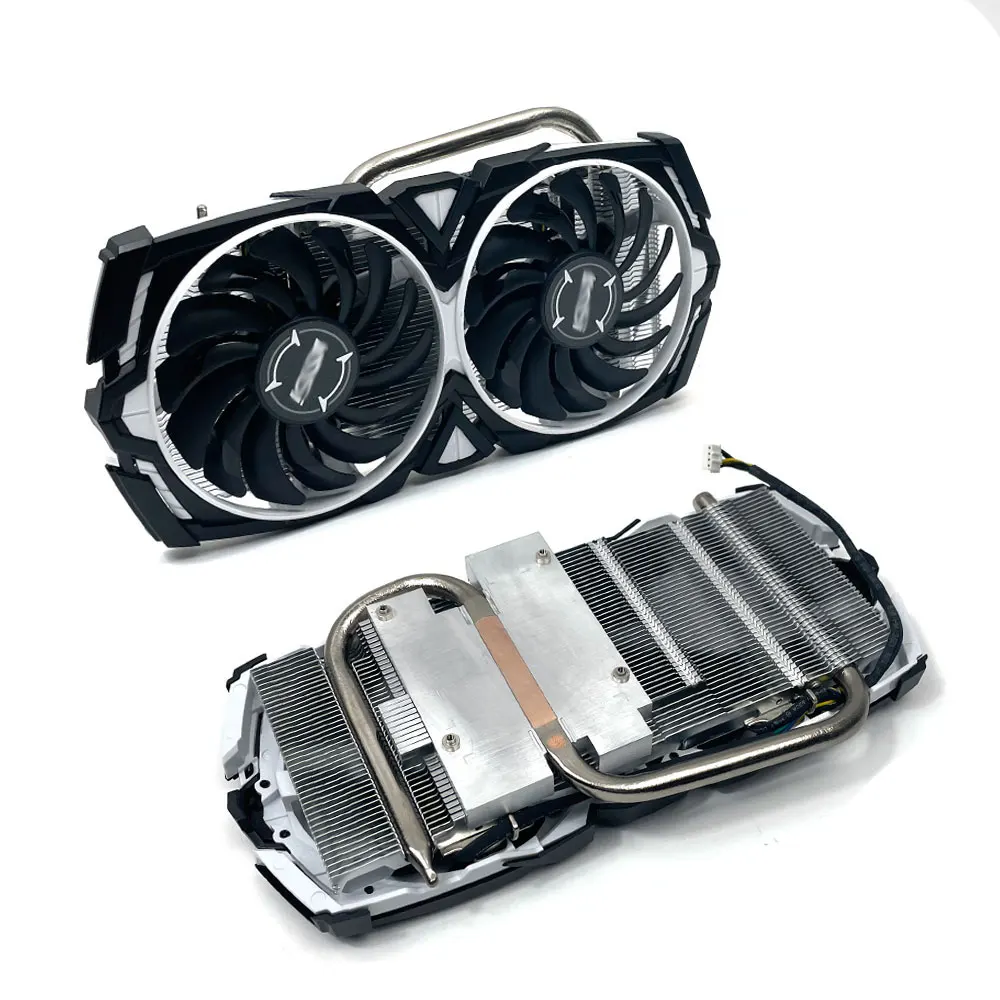 

MSI RX 470 480 570 580 Armored Cooling Fan Original 87mm PLD09210S12HH 4-pin RX580 RX570 Graphics Card Heat Sink Set