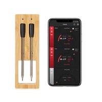 wireless meat food steak thermometer for oven grill bbq smoker rotisserie smart digital bluetooth bbq kitchen cooking barbecue